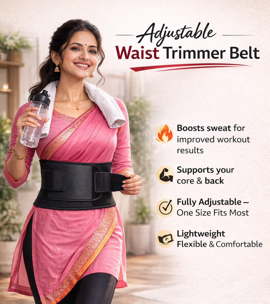 🔥 Adjustable Waist Trimmer Belt
