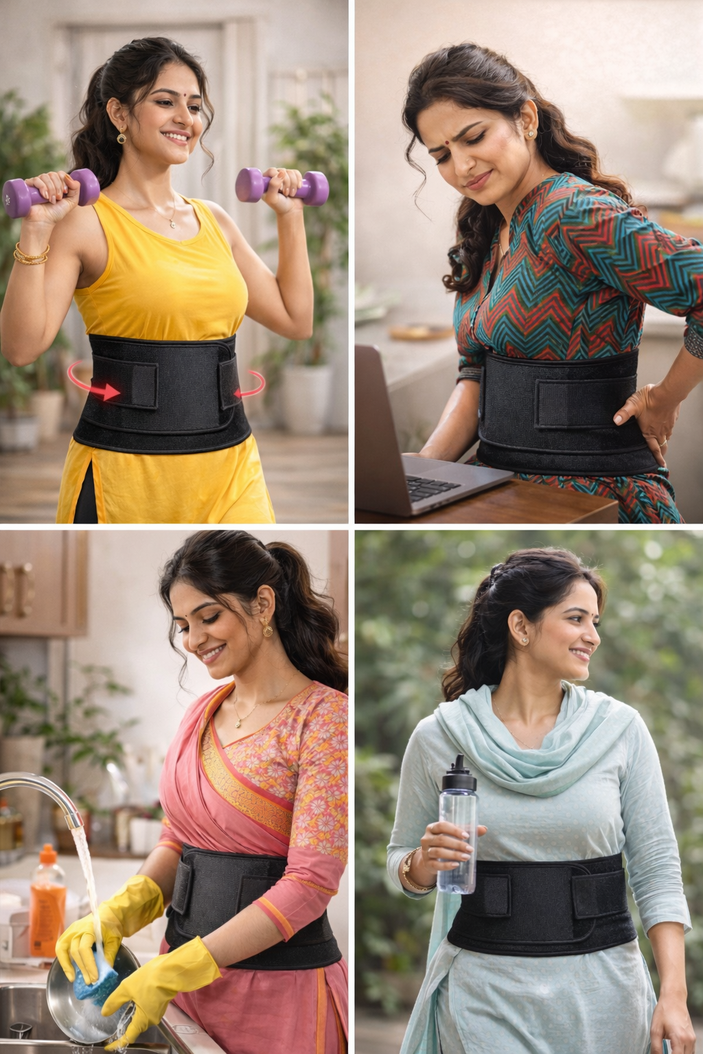 🔥 Adjustable Waist Trimmer Belt